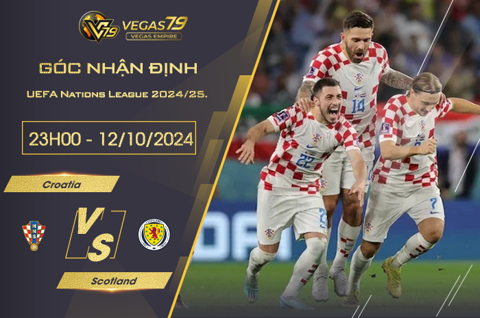 Nhận định Croatia vs Scotland 23h00 ngày 12/10